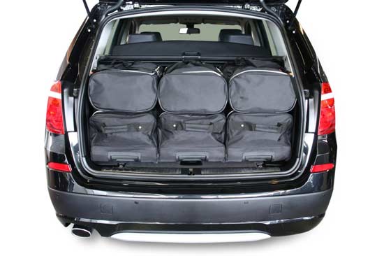 Auto Kofferbakmat voor BMW X3 2022, Lederen Auto Kofferbak Beschermmat Waterdichte Bagagebakvoeringen Interieur Styling Accessoires,F/Coffee