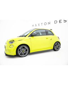 Maxton Design Splitter Set | Abarth 500e (2023–) | glanzend zwart