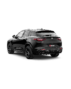 Akrapovic Alfa Romeo Stelvio Quadrifoglio 2017 - 2020 - Slip-On Line (Titanium)