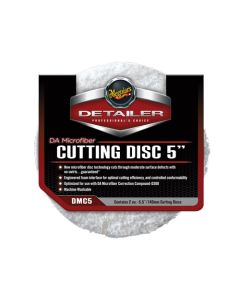 Meguiar's Detailer DA Microfibre Cutting Disc DMC5 , 5 inch (12,7 cm), 2/Pack, 6/CV