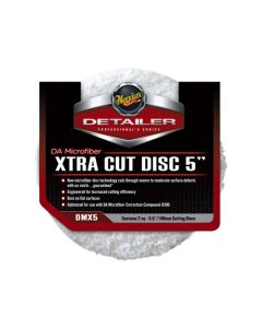 Meguiar's Detailer DA Microfiber Xtra Cut Disc DMX5, 5 inch (12.7 cm), 2/Pack, 6/CV