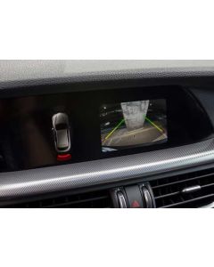 Alfa Romeo rear view camera with install