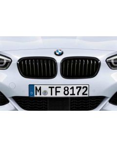BMW 1-serie F20 F21 M-Performance grill glanzend zwart origineel 2015>