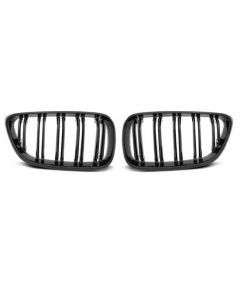 BMW 2-serie F22 F23 M2 look grill mat zwart (afbeelding is van de hoogglans versie)