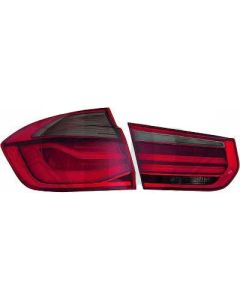 BMW 3-serie F30 M-Performance Black Line styling LED achterlichten red smoke