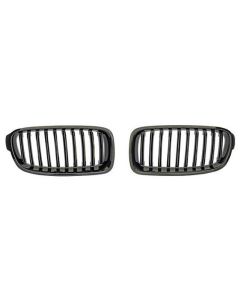 BMW 3-serie F30 F31 grill nieren hoogglans zwart