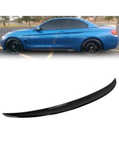 BMW 4-serie F33 achterklepspoiler M-Performance look gespoten
