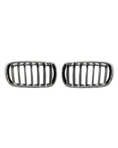 BMW X5 X6 F15 F16 grill nieren chrome 2013-