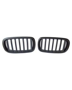 BMW X5 X6 F15 F16 grill nieren mat zwart 2013-