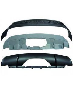 BMW E71 X6 M Performance-look diffuser 2008-2014