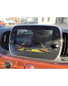 Fiat achteruitrijcamera met inbouw