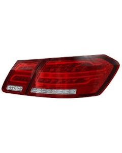 Mercedes E-klasse W212 sedan LED achterlichten rood chrome 09-13