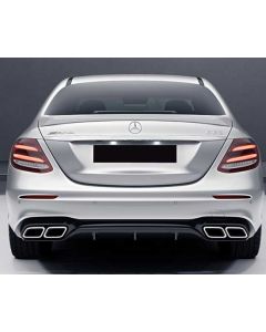 Mercedes E-klasse E63 AMG diffuser met eindtips Origineel