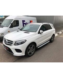 Mercedes GLE Side Steps Treeplanken Running Boards 2015-