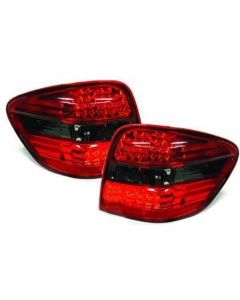 Mercedes ML W164 LED achterlichten rood-smoke