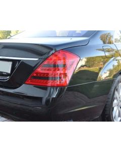 Mercedes S-klasse W221 LED achterlichten rood-smoke