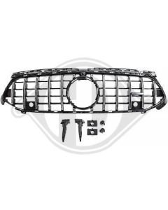 Mercedes A-Klasse W177 23->>GT optiek Grill Zwart/Chrome