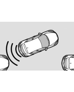 Parking sensors rear side incl. installation