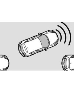 Parking sensors front with installation