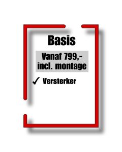 Match audio upgrade DSP versterker, subwoofer en speakerupgrade