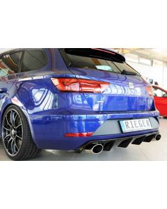 Seat Leon Cupra ST 5F diffuser - Rieger