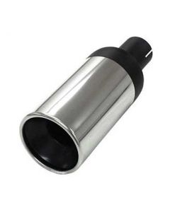 Exhaust end pipe round 100mm Ø50.8mm-2.00inch