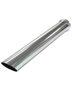 Exhaust pipe chromed 580mm sharp Ø50.8mm-2.00inch