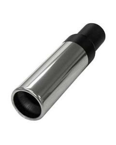 Exhaust end tip round 70mm Ø50.8mm-2.00inch