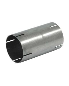 100mm steel double end sleeve Ø44.5mm - 1.75inch