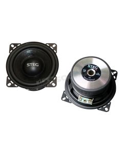 Steg High End 2-way Set: Woofer 100mm + Tweeter 25mm + Crossover