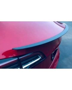 Tesla Model 3 achterklep spoiler mat grijs carbon