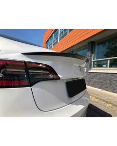 Tesla Model 3 achterklep spoiler glans zwart