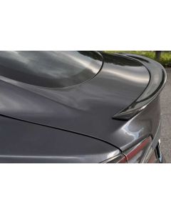 Tesla Model S achterklepspoiler glans grijs carbon