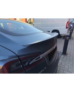 Tesla Model S achterklep spoiler mat carbon