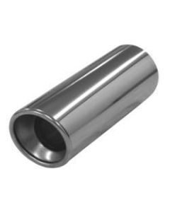 Exhaust end pipe round 100mm length 300mm Ø50.8mm-2.00inch
