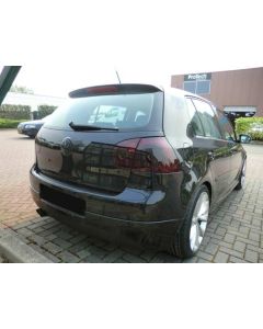 VW Golf 5 V GTI onderlijst met trekhaakuitsparing voor de achterbumper