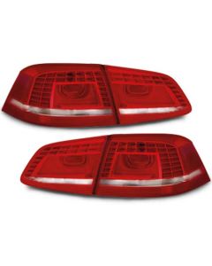 VW Passat B7 LED achterlichten red crystal 2010-2014