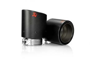 Akrapovic carbon eindtips