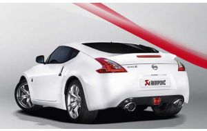 Akrapovic uitlaat Nissan 370Z Evolution line Titanium